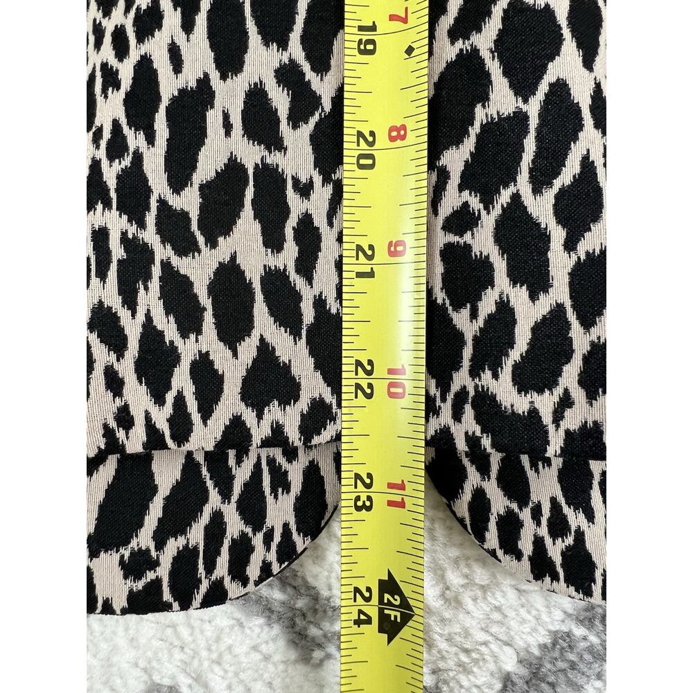 BANANA REPUBLIC Leopard Classic Stretch Twill Blazer Jacket - Picture 15 of 15